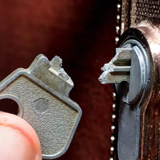 chiave spezzata nella serratura